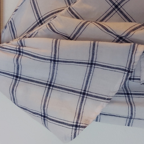 NWT J Crew Square Neck Window Pane Ruffled Cotton Top Size Medium - Picture 7 of 10